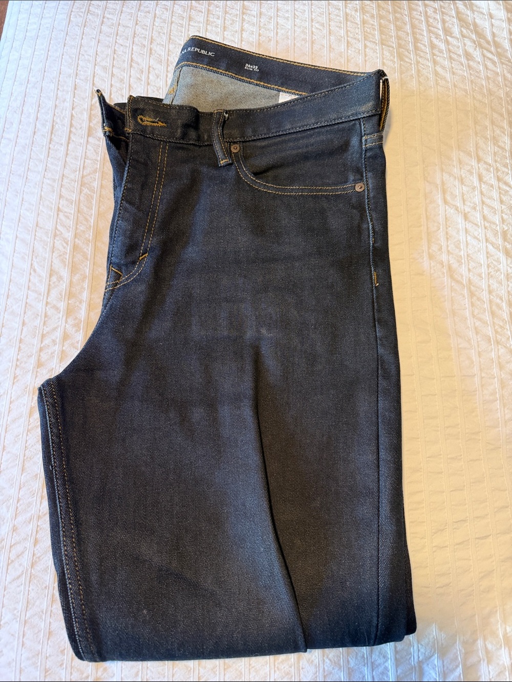 Banana Republic Slim Jeans in Dark Blue